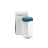 Food Storage Jar in Borosilicate Glass 750 ml - Blue Abyss EKOBO