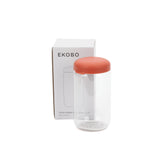 Food Storage Jar in Borosilicate Glass 750 ml - Terracotta EKOBO USA