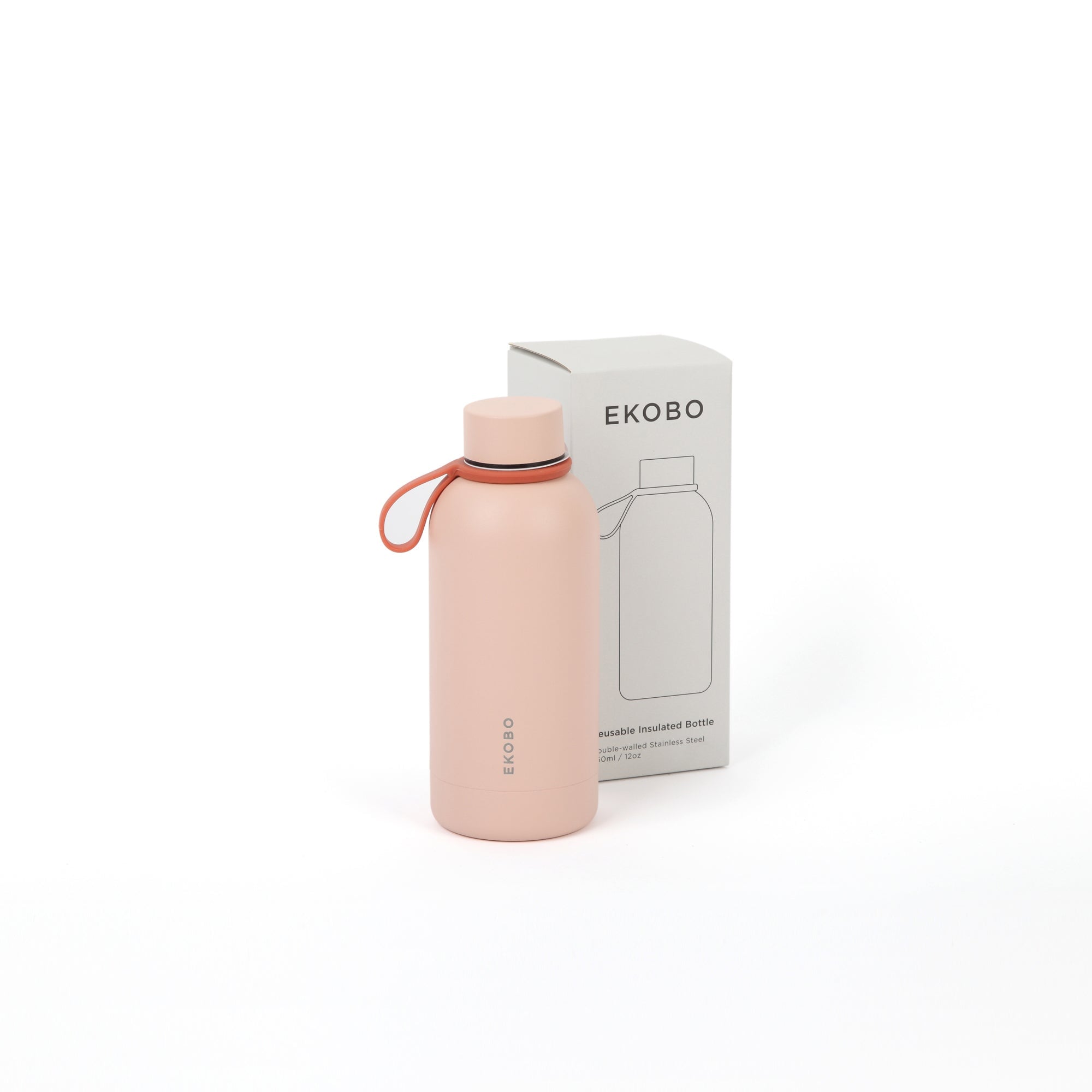 Insulated Reusable Bottle 35cl - Blush EKOBO