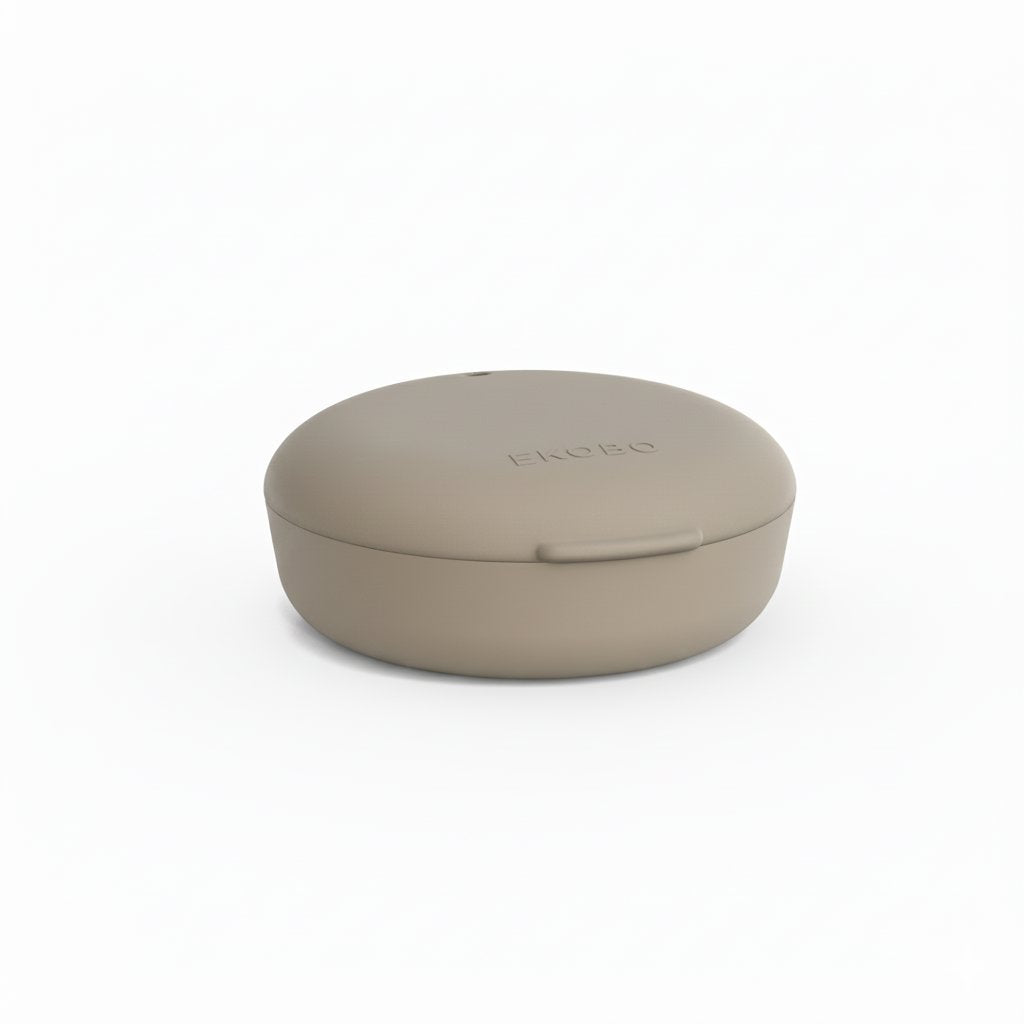 Round Travel Soap Box - Stone EKOBO