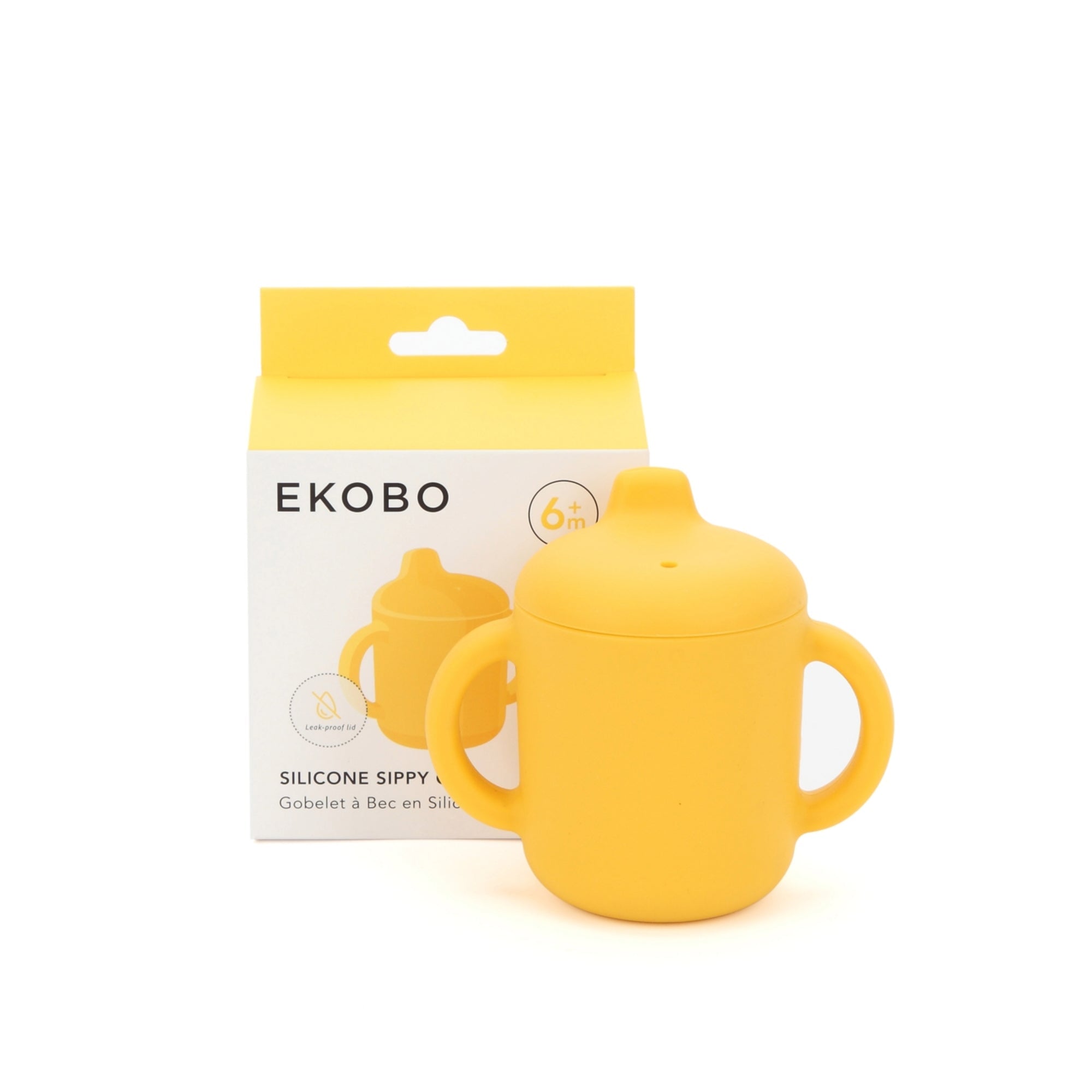 Silicone Sippy Cup with handles - Mimosa kids EKOBO USA