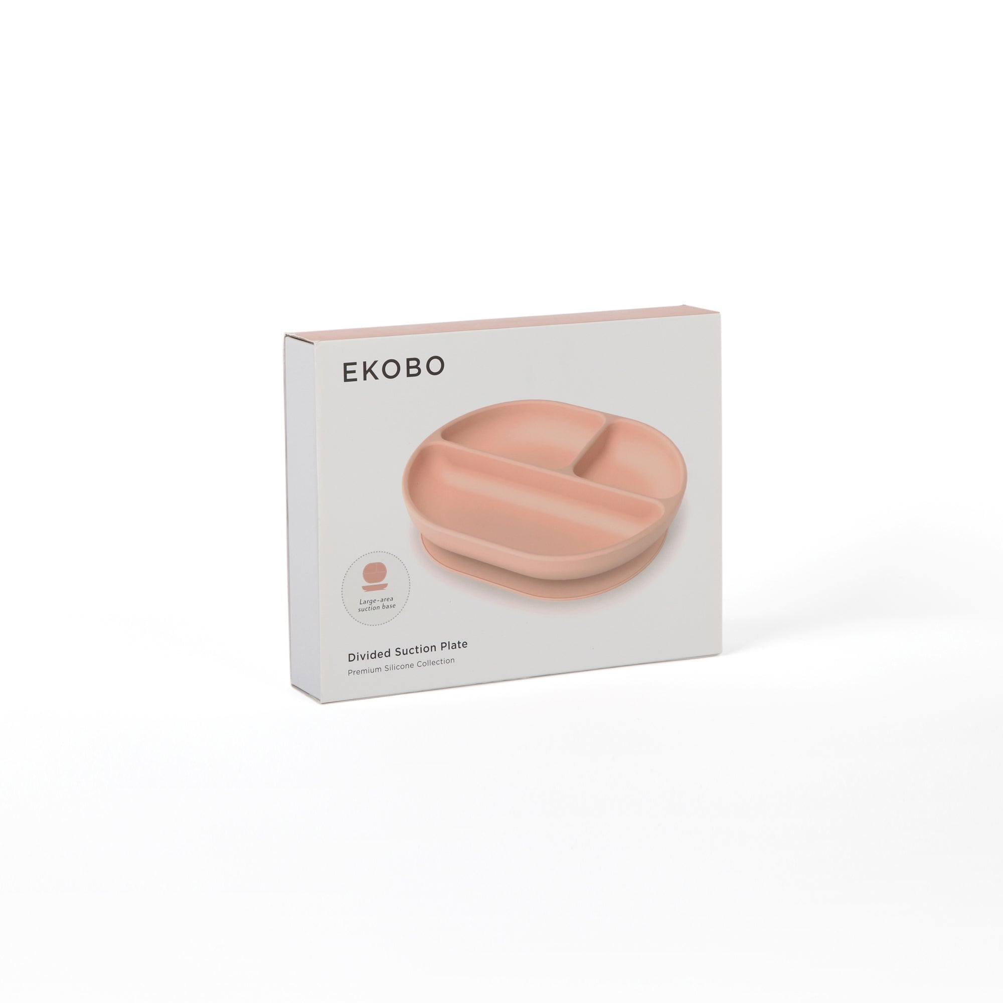 Divided Suction Plate - Blush EKOBO USA
