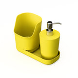 Sink Organizer + Soap Dispenser Set - Lemon EKOBO
