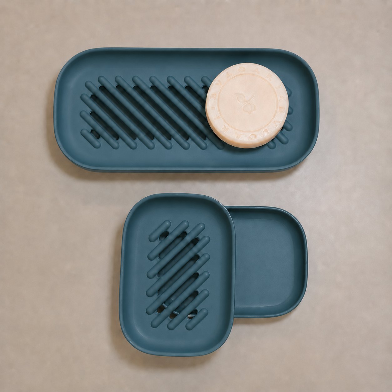 Self-Draining Soap Dish - Blue Abyss EKOBO