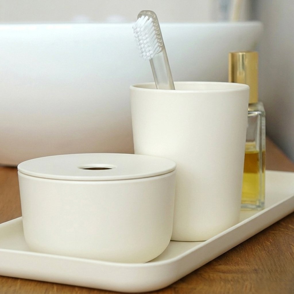 Small Storage Box - Off White EKOBO