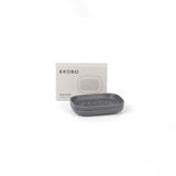 Self-Draining Soap Dish - Smoke EKOBO
