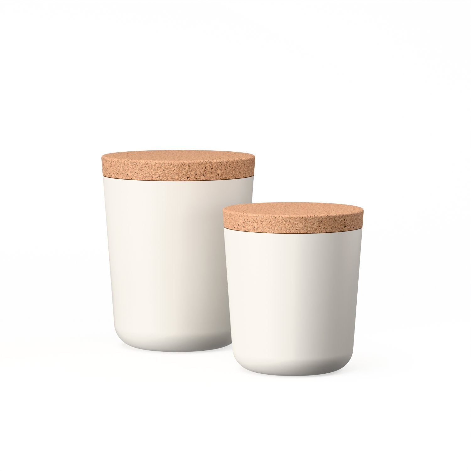 Duo Storage Jar XL & XXL - White EKOBO
