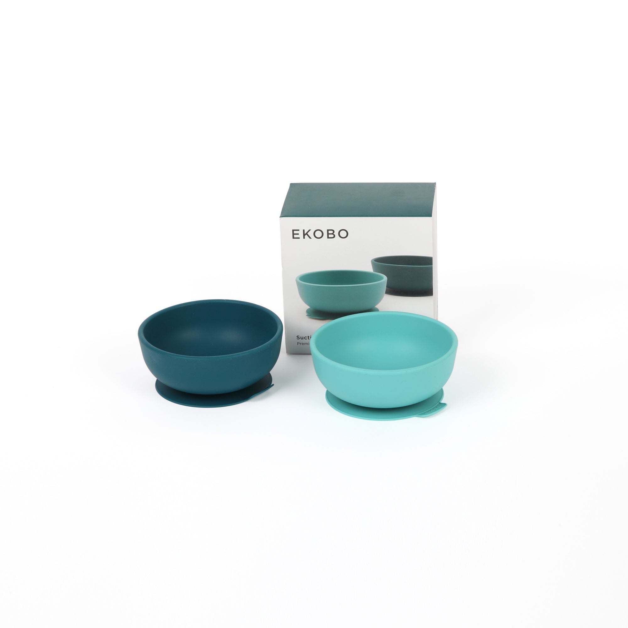 Suction Bowl Set - Blue Abyss / Lagoon EKOBO USA