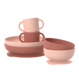 Baby Feeding Bundle - Blush & Terracotta EKOBO