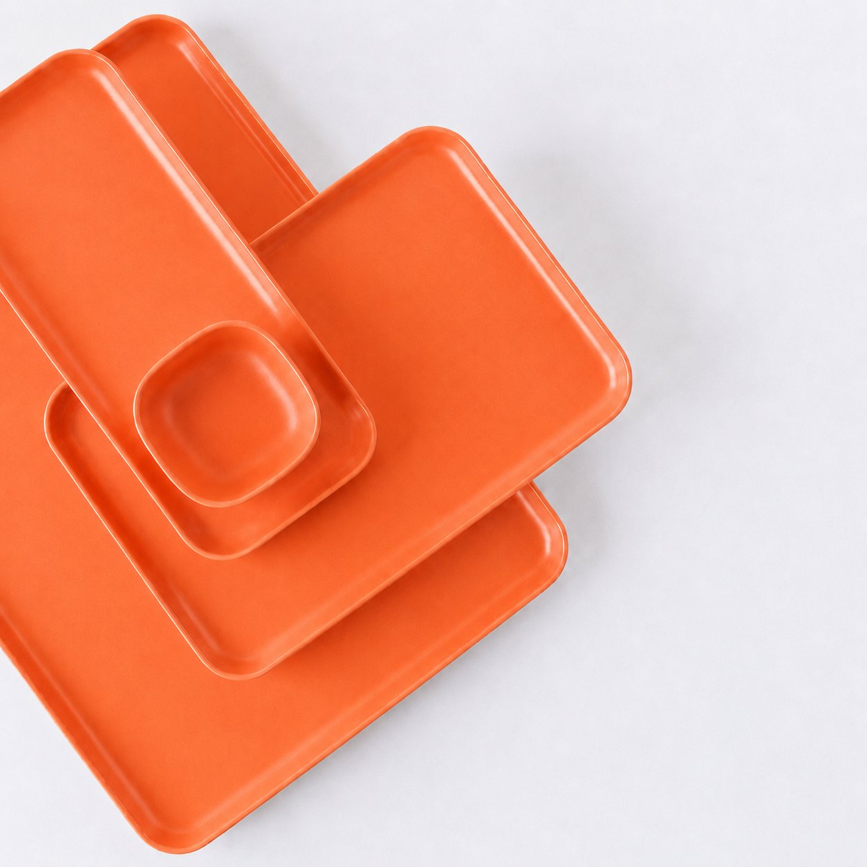Medium Serving Tray - Persimmon EKOBO