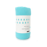 Organic Cotton Beach Towel for 2 - Lagoon Bath EKOBO Lagoon