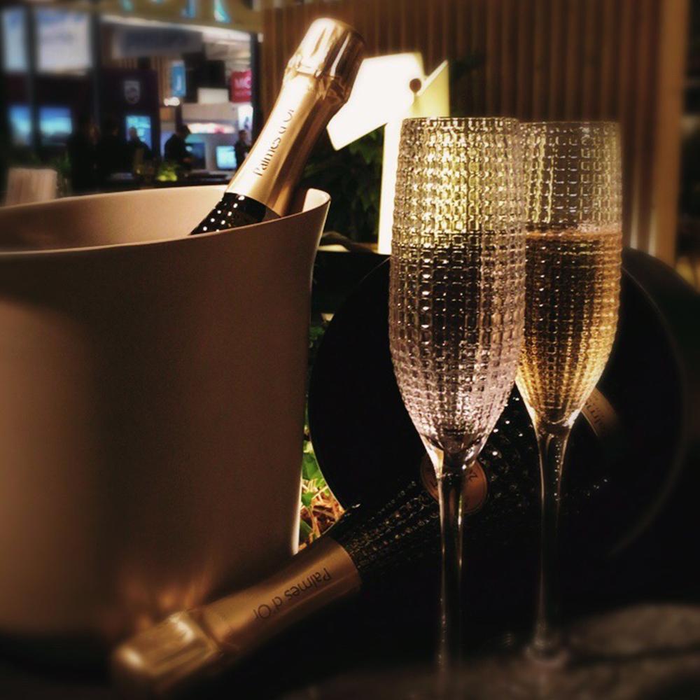 Champagne & Wine Bucket - Black EKOBO