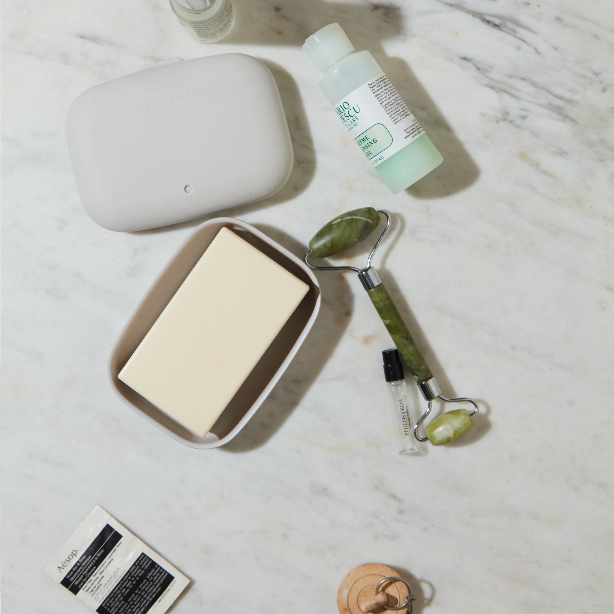 Rectangular Travel Soap Box - Cloud for him EKOBO USA