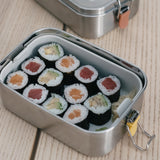 Stainless Steel Lunch Box with heat safe insert - Mimosa EKOBO