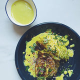 Enamel Side Plate - Blue Abyss EKOBO