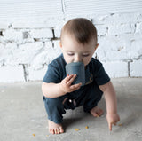 Silicone Baby Sippy Cup - Blue Abyss Kids EKOBO