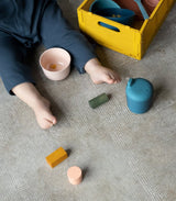 Silicone Baby Sippy Cup - Blue Abyss Kids EKOBO