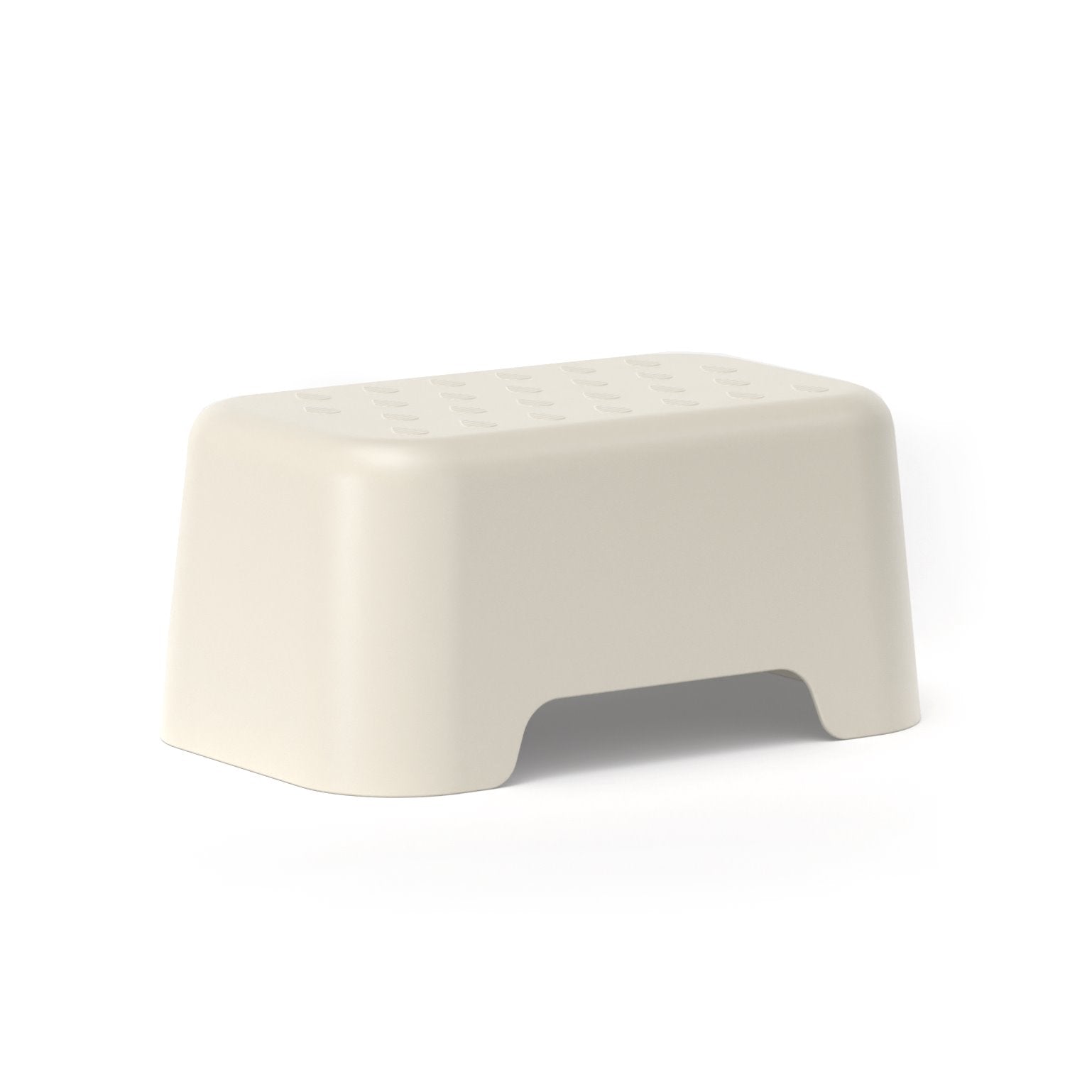 Kids Step Stool Off White