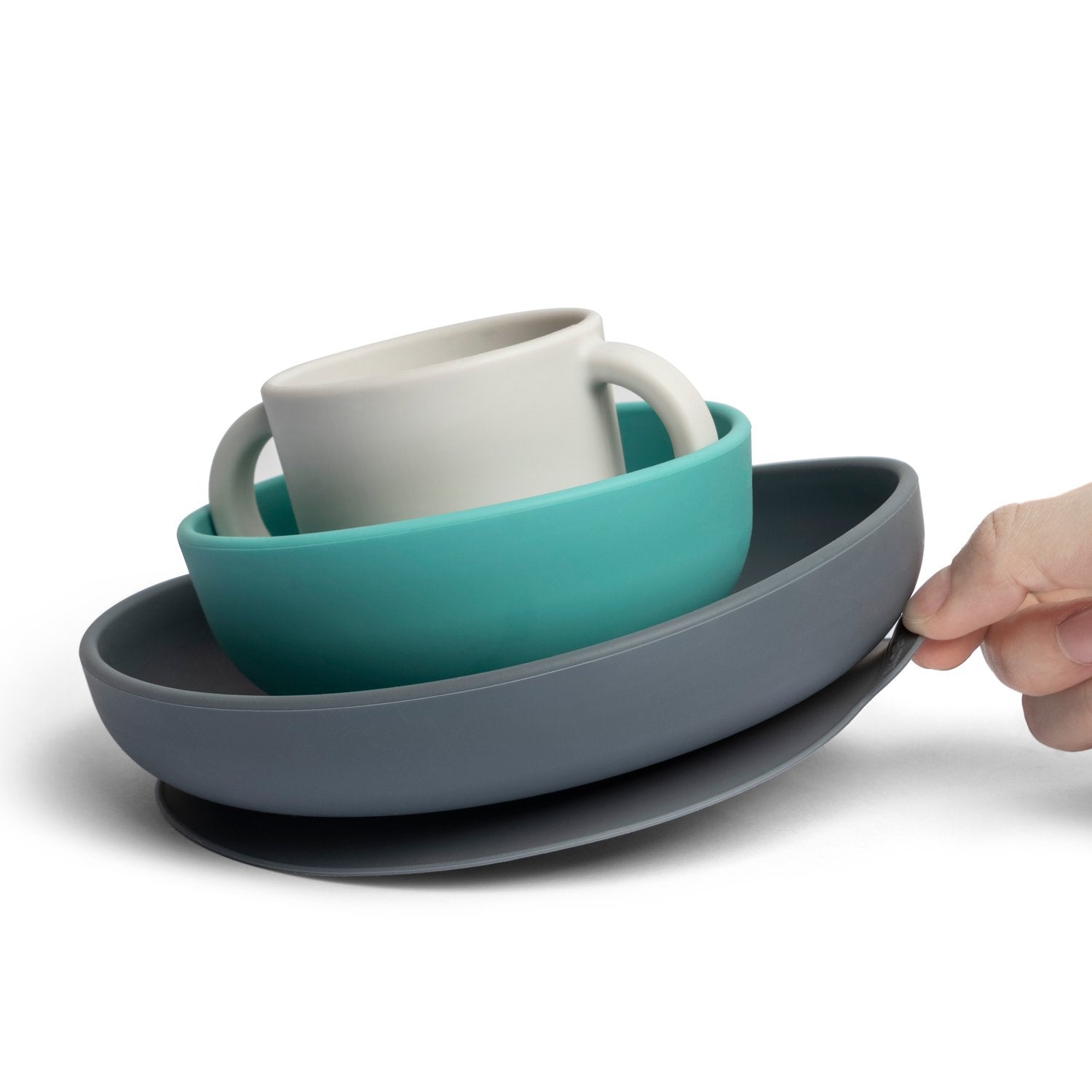 Silicone Baby Meal Set - Lagoon EKOBO USA