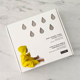 Organic Cotton Baby Hooded Towel Set - Pebble Kids EKOBO