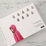 Organic Cotton Kids Hooded Towel - Pebble Kids EKOBO