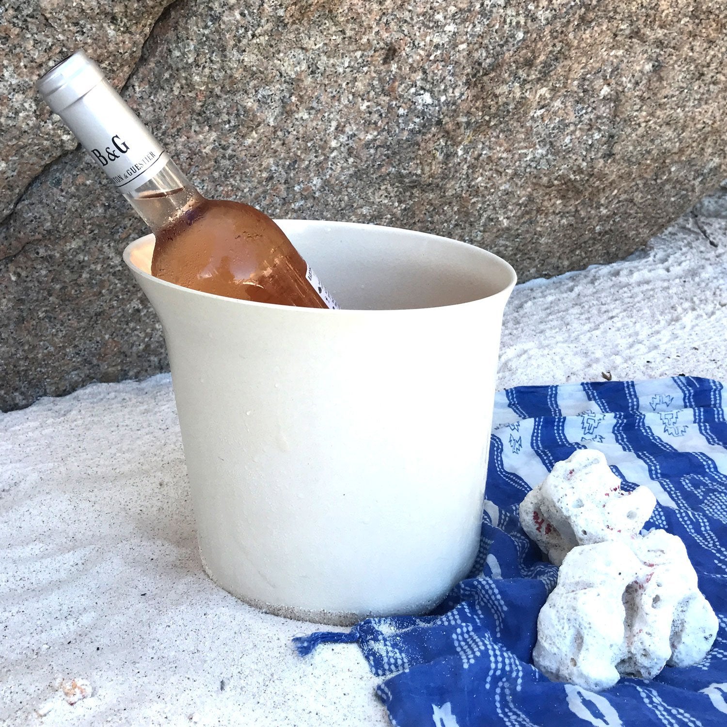 Champagne & Wine Bucket - Off White EKOBO