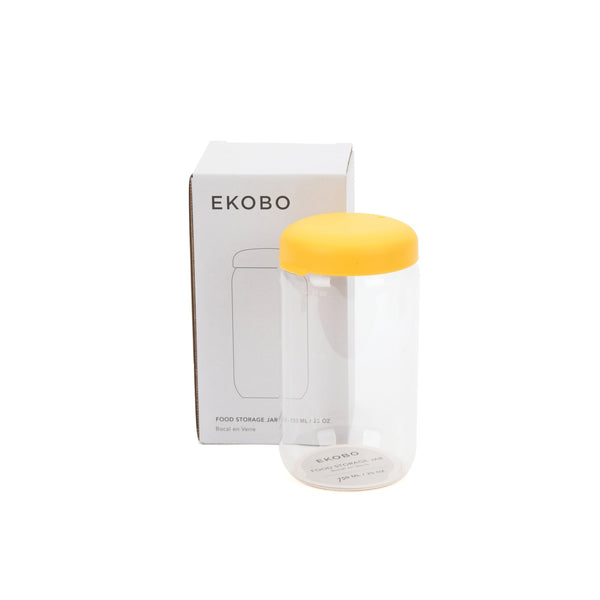 Food Storage Jar in Borosilicate Glass 750 ml - Mimosa EKOBO