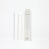 Set of Reusable Silicone Straws EKOBO 
