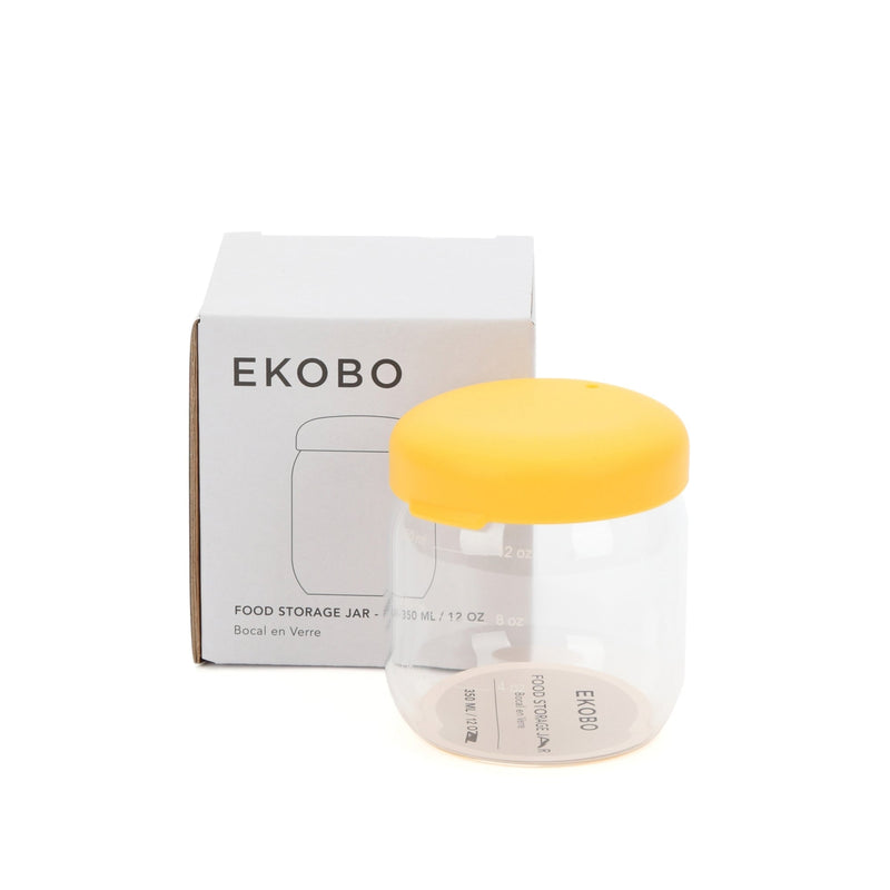 Food Storage Jar in Borosilicate Glass 350 ml - Mimosa EKOBO
