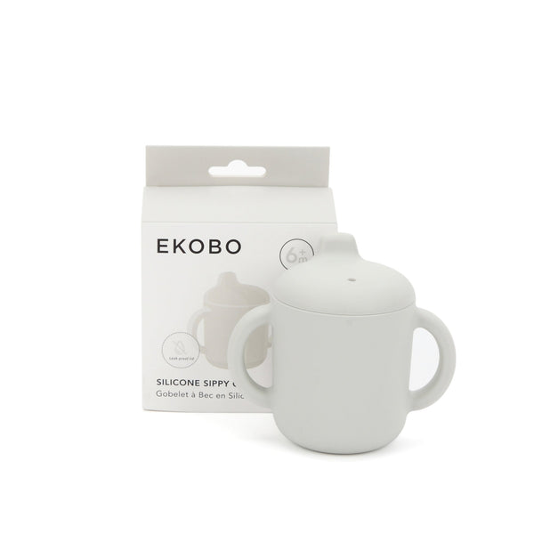 Silicone Sippy Cup with handles - Cloud kids EKOBO USA 