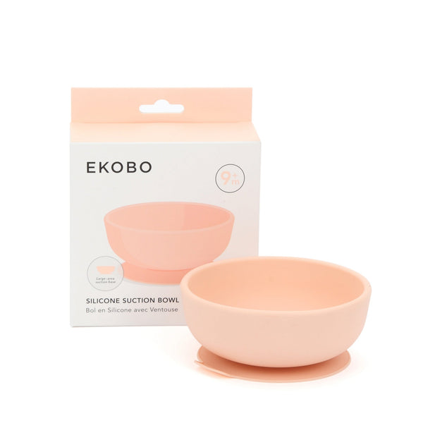 Silicone Suction Bowl - Blush EKOBO USA 
