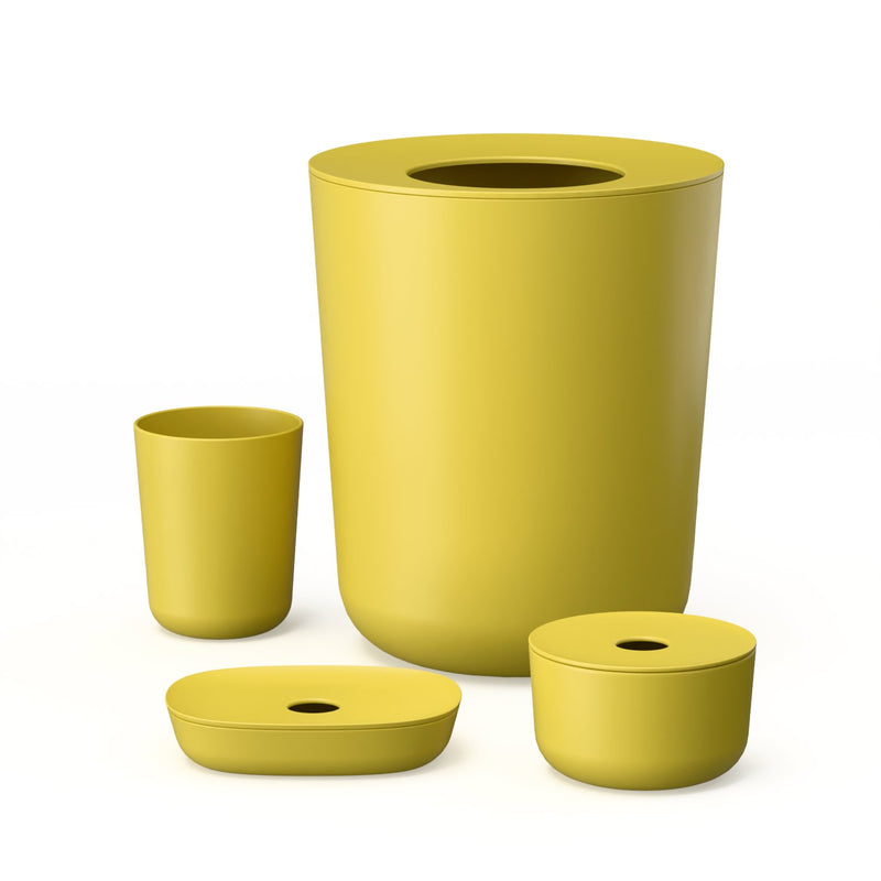4-Piece Bathroom Set - Lemon EKOBO 