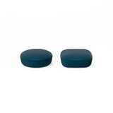 Set of 2 Travel Soap Boxes (Square & Round) - Blue Abyss EKOBO 