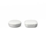 Set of 2 Travel Soap Boxes (Square & Round) - Cloud EKOBO 