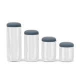 Food Storage Jar in Borosilicate Glass 750 ml - Storm EKOBO USA