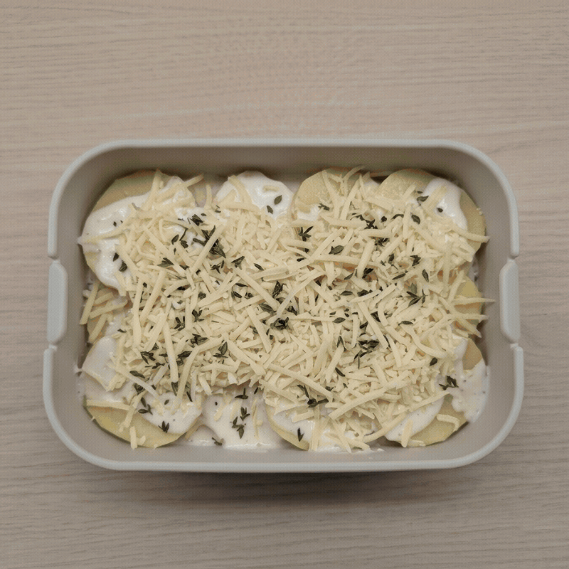 Stainless Steel Lunch Box with heat safe insert - Mimosa EKOBO 