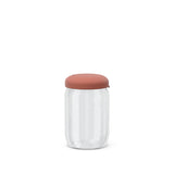 Food Storage Jar in Borosilicate Glass 500 ml - Terracotta EKOBO USA