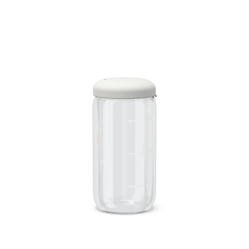Food Storage Jar in Borosilicate Glass 750 ml - Cloud EKOBO USA