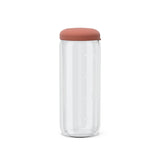 Food Storage Jar in Borosilicate Glass 1000 ml - Terracotta EKOBO USA