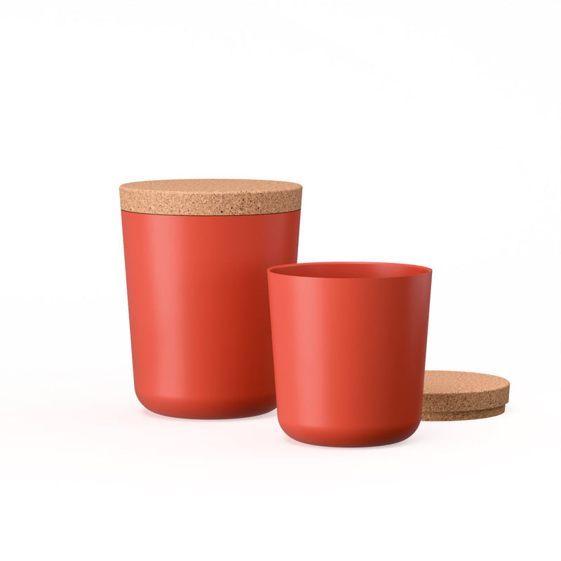 Duo Storage Jar XL + XXL - Persimmon EKOBO 