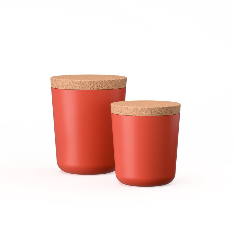 Duo Storage Jar XL + XXL - Persimmon EKOBO 