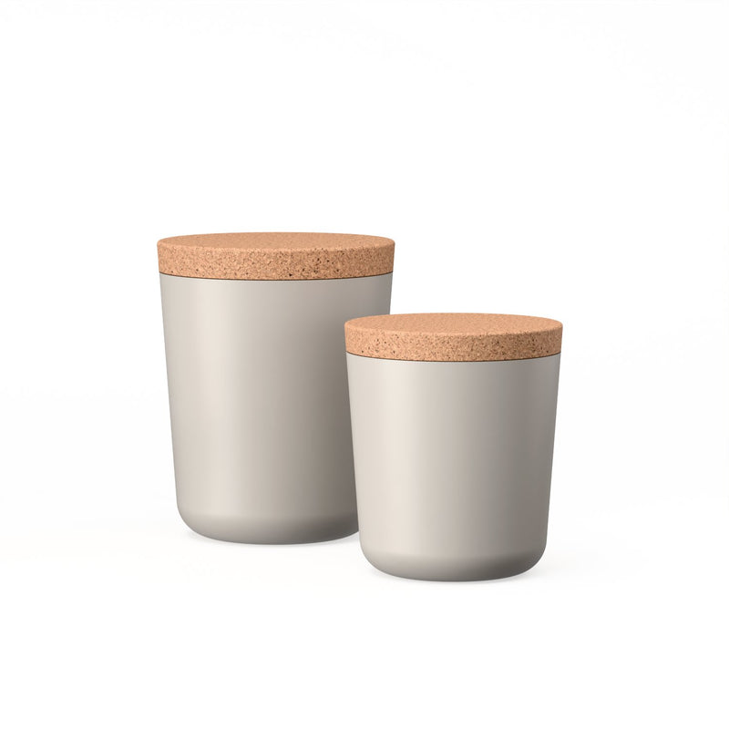 Duo Storage Jar XL & XXL - Stone EKOBO 