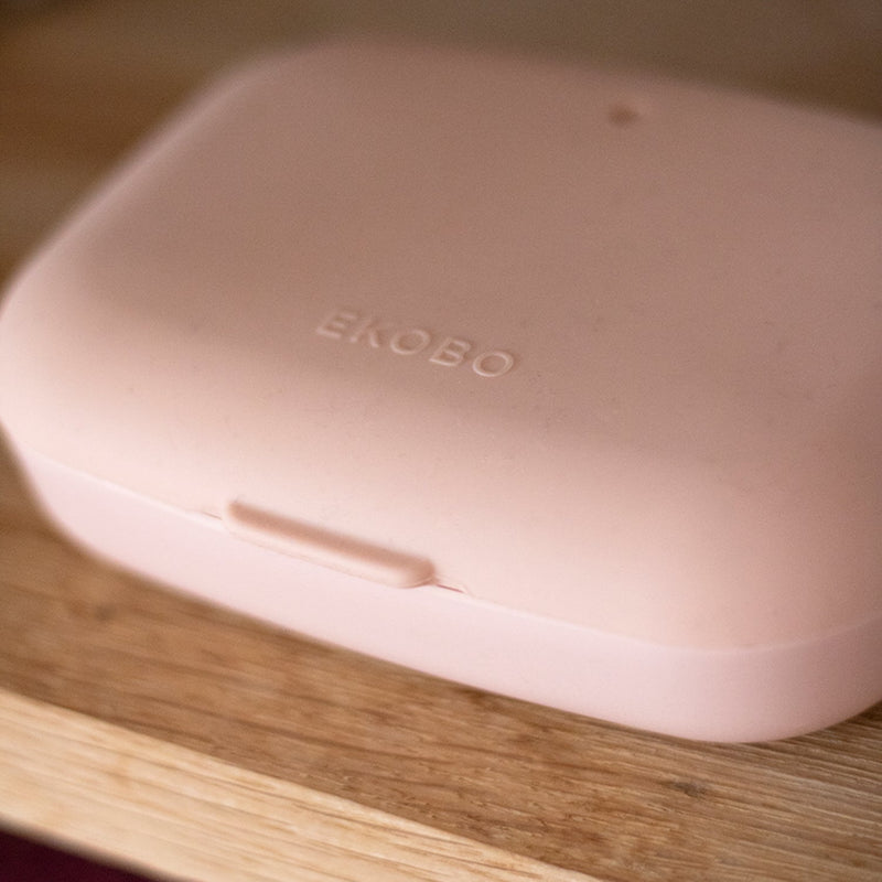 Set of 3 Travel Soap Boxes - Blush EKOBO 