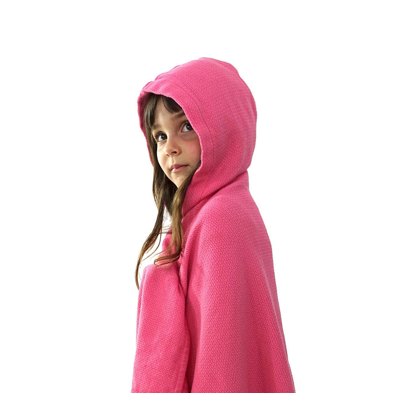 Organic Cotton Kids Hooded Towel - Flamingo Bath EKOBO Flamingo 