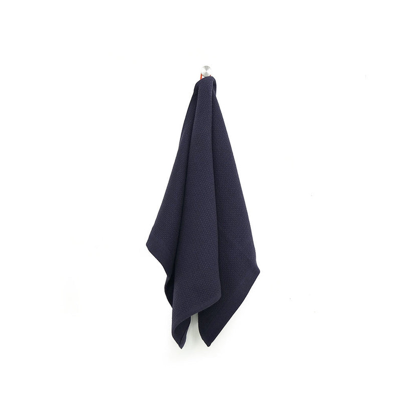 Organic Cotton Hand Towel Set - Navy Blue Bath EKOBO Midnight Blue 