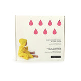 Organic Cotton Baby Hooded Towel Set - Flamingo Kids EKOBO 