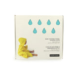 Organic Cotton Baby Hooded Towel Set - Lagoon Kids EKOBO 
