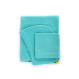Organic Cotton Baby Hooded Towel Set - Lagoon Kids EKOBO Lagoon 