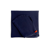 Organic Cotton Kids Hooded Towel - Midnight Blue Kids EKOBO Midnight Blue 