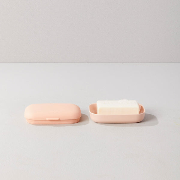 Rectangular Travel Soap Box - Blush EKOBO USA 